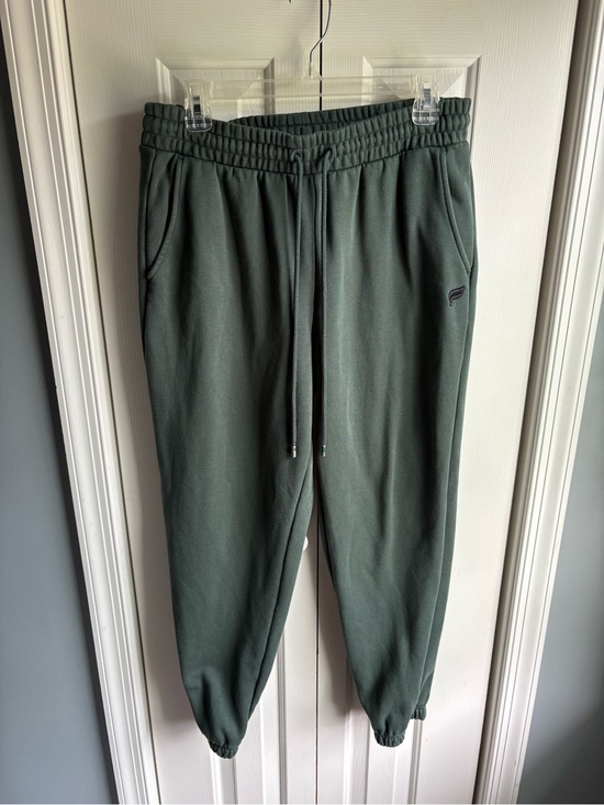 Fabletics Pants - Fabletics Womens Green Cozy Fleece Go-To Sweatpants Athleisure Active Size Large